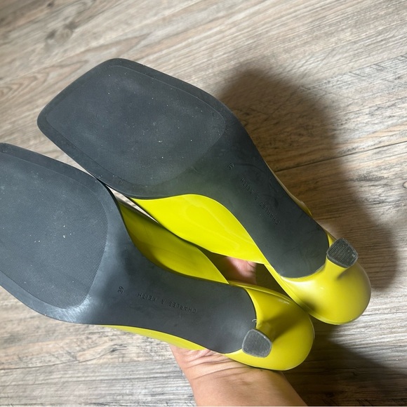 Charles & Keith Green Women's Green short heel FUNKY size: 39 - Picture 3 of 8